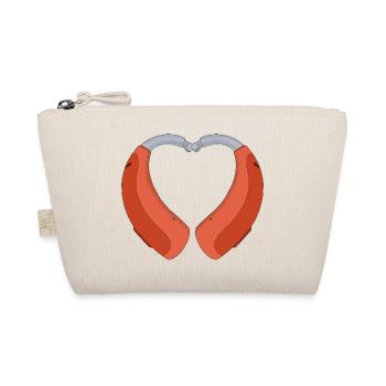 Aide auditive en forme de cœur - Trousse biologique - nature - Devant