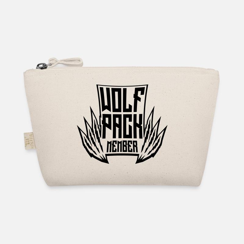 Team Wolf Pack - Bio-Täschchen - Natur