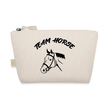 Team Horse - Bio-Täschchen - Natur - Vorne