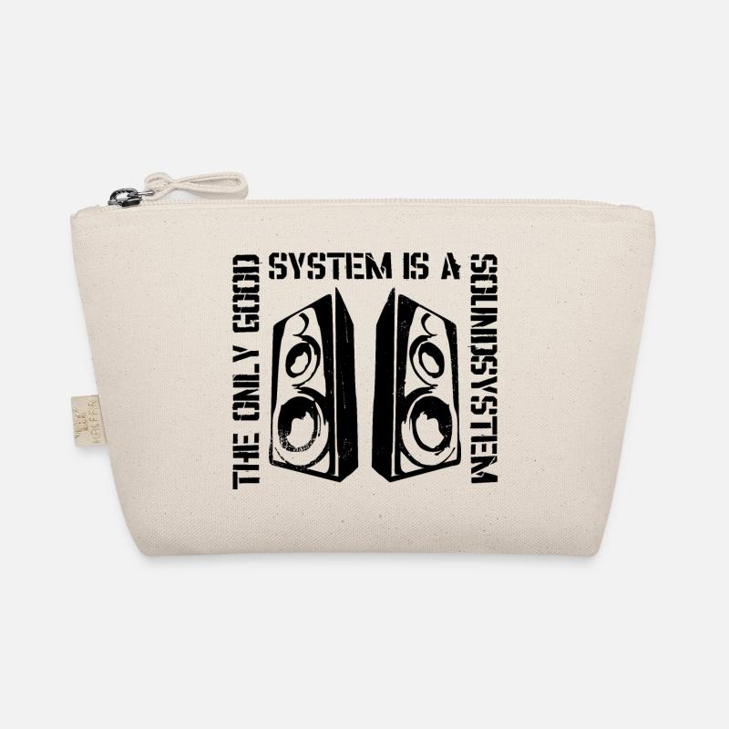 The Only Good System is a Soundsystem Bio-Täschchen