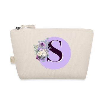 lettre S Couronne de fleurs - Trousse biologique - nature - Devant