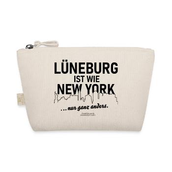 Lüneburg ist wie New York - Bio-Täschchen - Natur - Vorne