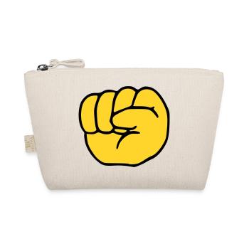 Emoji Fist Sketch Couleur - Trousse biologique - nature - Devant