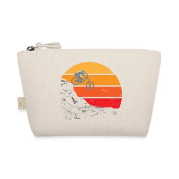 downhiller sunset - Organic Pouch - nature - Front