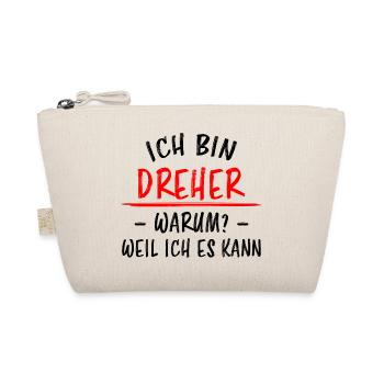 Dreher Lustiger Spruch Job Drehmaschinen Geschenk - Bio-Täschchen - Natur - Vorne