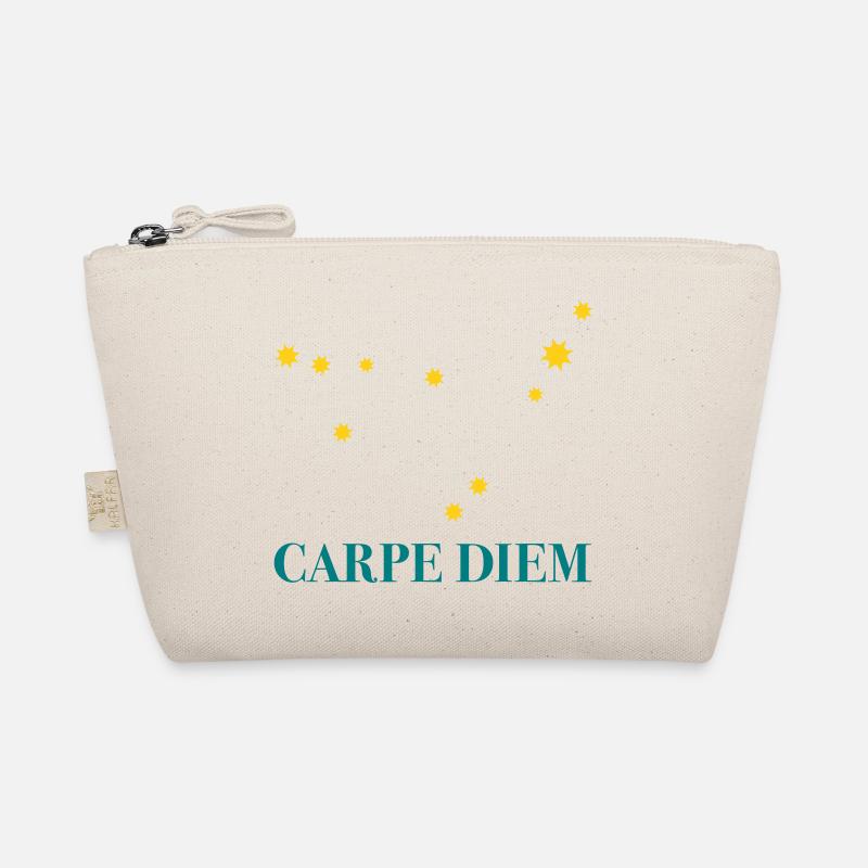 Carpe Diem use the day constellation Capricorn Deneb Organic Pouch