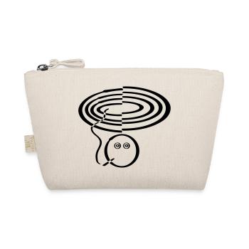 Smokey Line Art - Minimaliste - Trousse biologique - nature - Devant