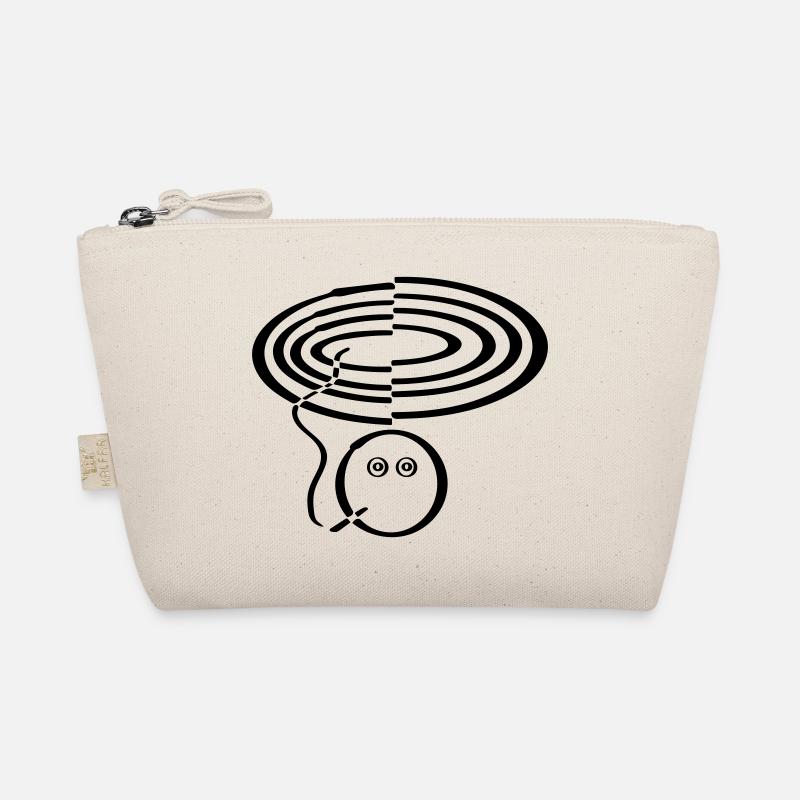 Smokey Line Art - Minimaliste Trousse biologique
