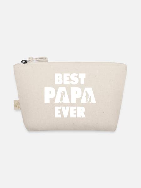 Bester Papa aller Zeiten - Bio-Täschchen - Natur - Vorne
