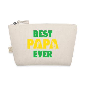 Best Papa Ever - Organic Pouch - nature - Front