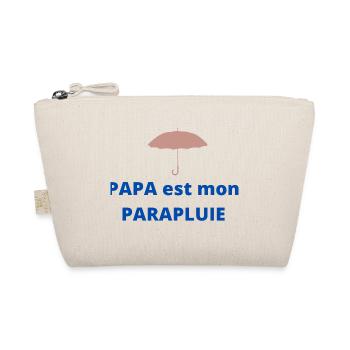 Mon PAPA est Mon PARAPLUIE - Trousse biologique - nature - Devant