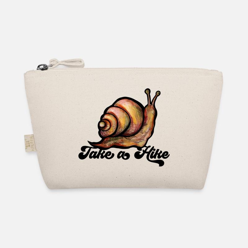 Take a Hike Snail Organic Pouch