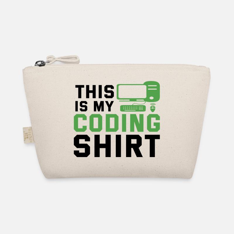 This Is My Coding Shirt Coder Programmer Computer Bio-Täschchen