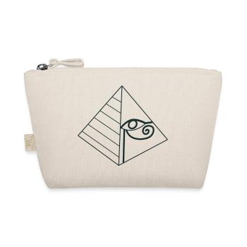 pyramid eye - Organic Pouch - nature - Front