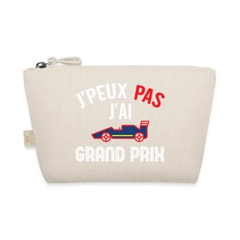 Je peux pas j'ai grand prix cadeau homme course - Trousse biologique - nature - Devant