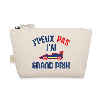 Je peux pas j'ai grand prix cadeau homme course - Trousse biologique - nature - Devant