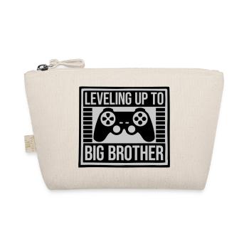 Leveling up big brother - Organic Pouch - nature - Front