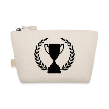 Cup sports cup laurel wreath - Organic Pouch - nature - Front