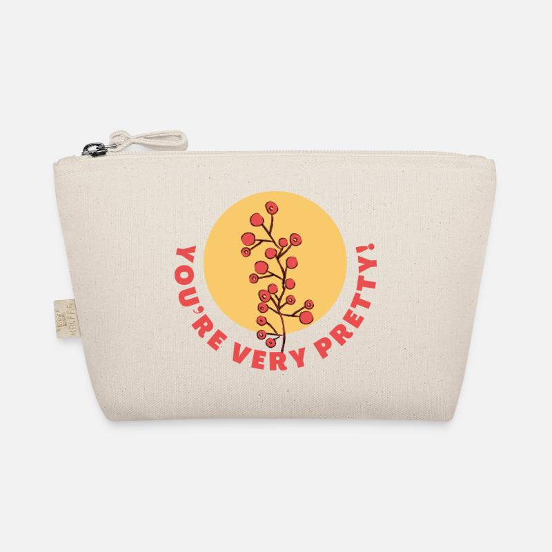 Fleur mélangée à la conception de texte Trousse biologique