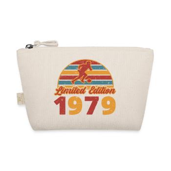 Football football player birthday built in 1979 - Organic Pouch - nature - Front