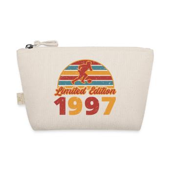 Soccer Footballer Soccer Player Birthday 1997 - Organic Pouch - nature - Front