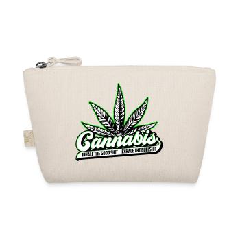 Colors can be changed | Cannanis Inhale Exhale - Organic Pouch - nature - Front