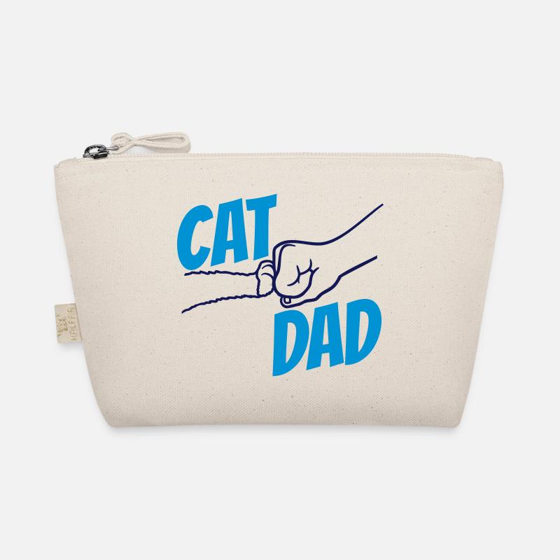Conception du logo Cat Dad Trousse biologique