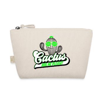 Farben änderbar | Kaktus Cactus Hug Me - Bio-Täschchen - Natur - Vorne