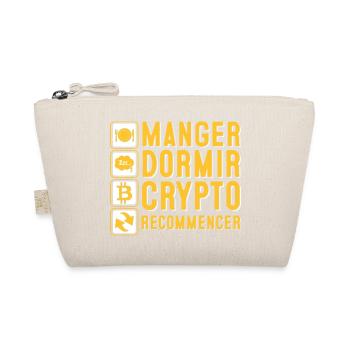 Manger, dormir, crypto, recommencer | Crypto - Trousse biologique - nature - Devant