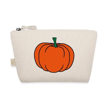 Pumpkin Comic Halloween Vegetables - Organic Pouch - nature - Front