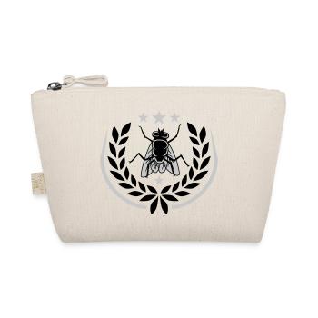 Laurel wreath housefly small house fly - Organic Pouch - nature - Front