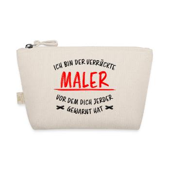 Maler Lustiger Spruch Meister Lackierer Geschenk - Bio-Täschchen - Natur - Vorne