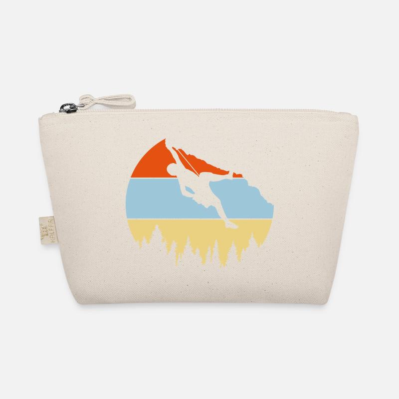 Forest Trees Rock Climbing Organic Pouch