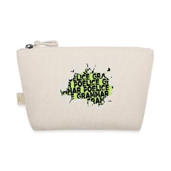 book children i love books birthday present idea - Organic Pouch - nature - Front