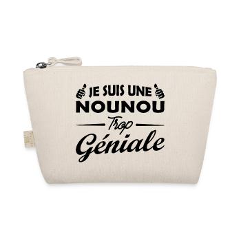 je suis une nounou géniale / humour nourrice - Trousse biologique - nature - Devant