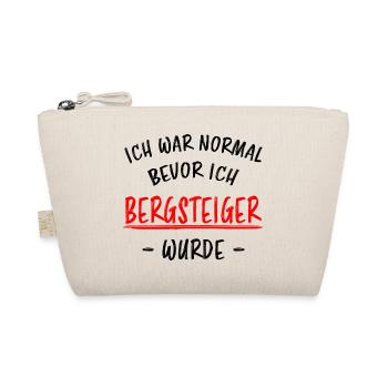 Bergsteiger Wandern Lustiger Spruch Berge Geschenk - Bio-Täschchen - Natur - Vorne