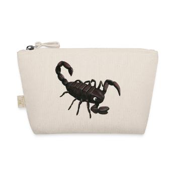 kleiner Skorpion - Bio-Täschchen - Natur - Vorne