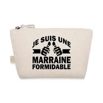 marraine formidable / humour marraine - Trousse biologique - nature - Devant