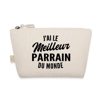 j ai le meilleur parrain du monde - Trousse biologique - nature - Devant