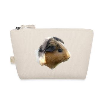 Guinea Pig Pet Cute Rodent Animal Pig - Organic Pouch - nature - Front
