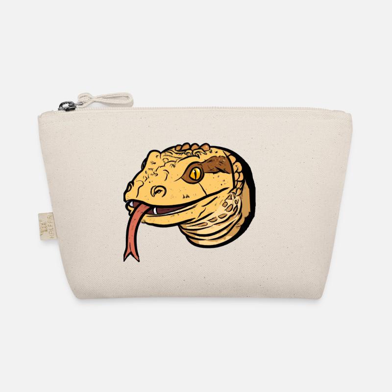 Lizard that is quite happy Organic Pouch