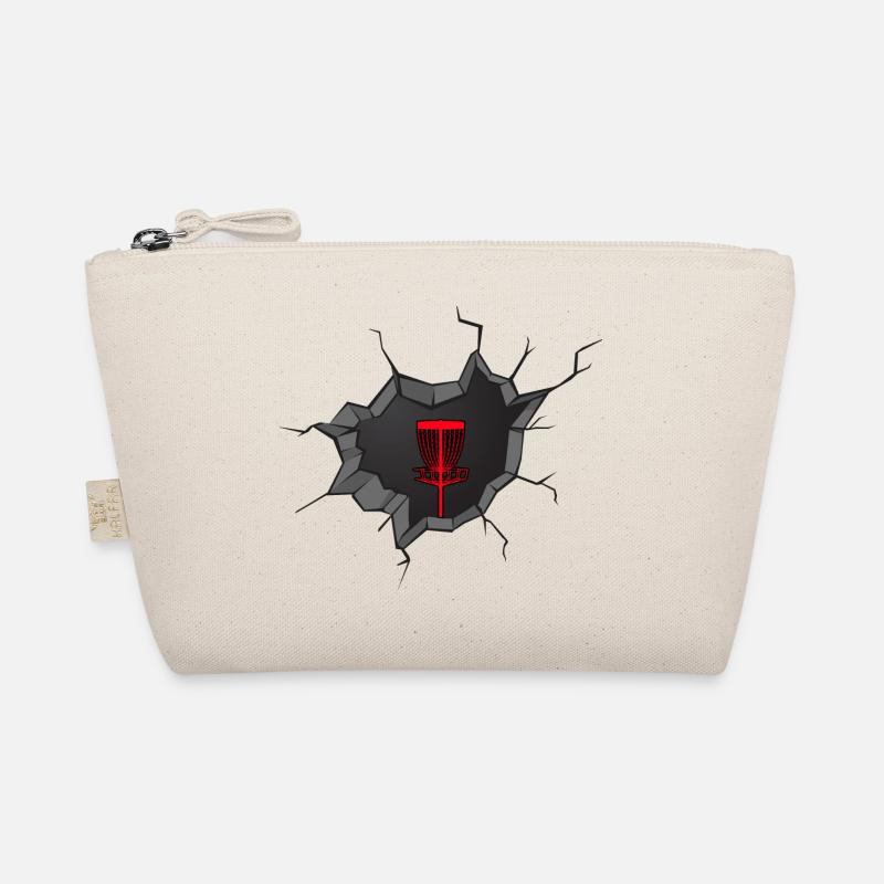 discgolf frisbeescheibe discgolf player Organic Pouch