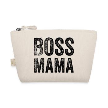 funny boss Saying - Organic Pouch - nature - Front