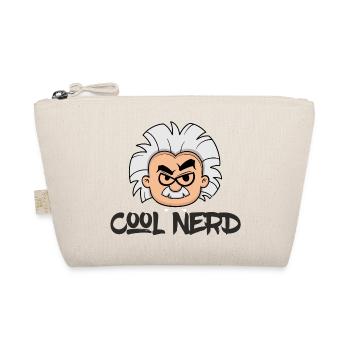 cooler Nerd T-Shirt selber bedrucken - Bio-Täschchen - Natur - Vorne