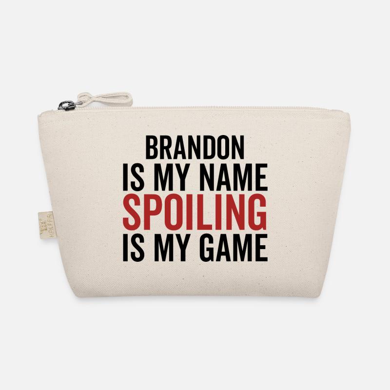 Brandon est mon nom Spoiling est mon jeu Trousse biologique