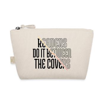 book quotes cat birthday humor joke cool art - Organic Pouch - nature - Front