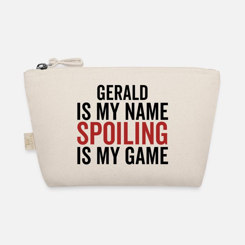 Gerald est mon nom Spoiling est mon jeu Trousse biologique