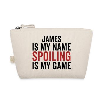 James est mon nom Spoiling est mon jeu - Trousse biologique - nature - Devant