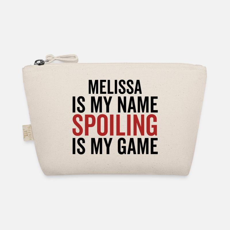 Melissa est mon nom Spoiling est mon jeu Trousse biologique