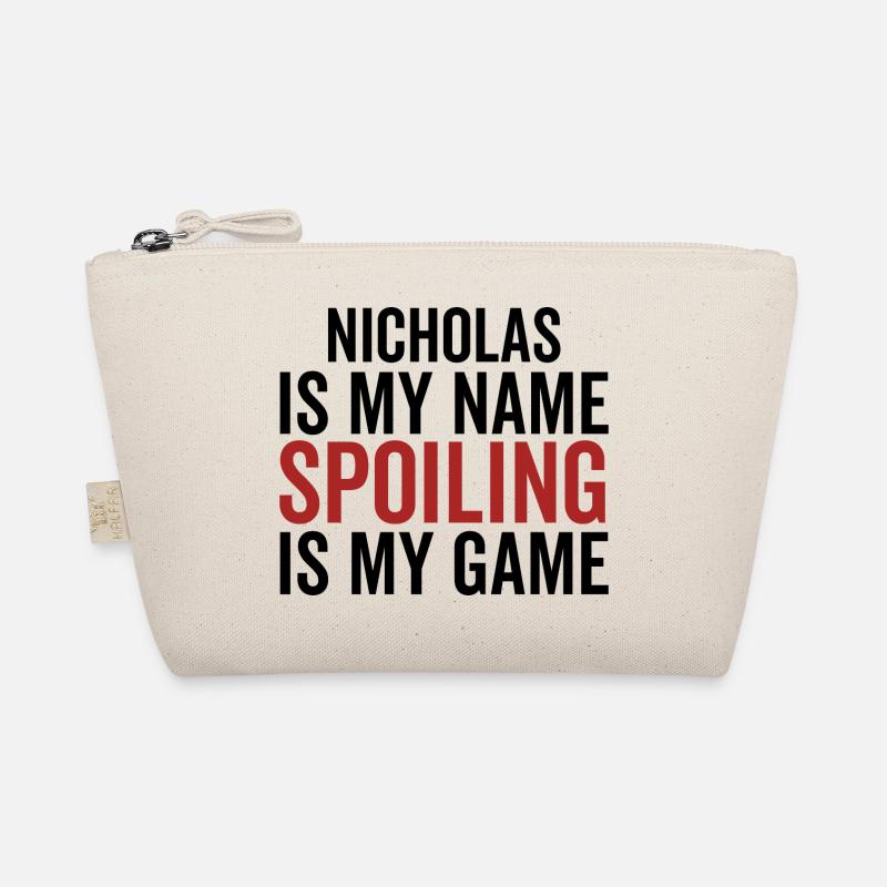 Nicholas est mon nom Spoiling est mon jeu Trousse biologique